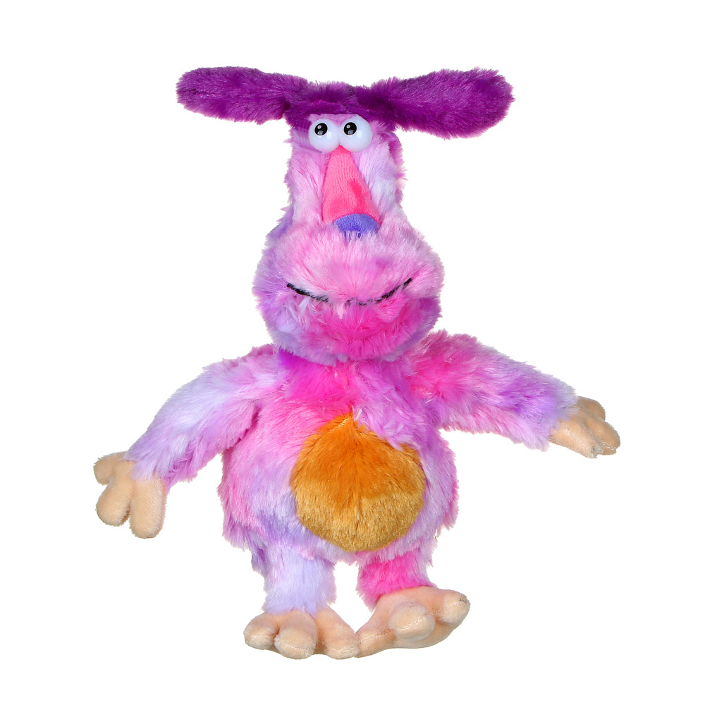 ФИННИК Игрушка мягкая в виде животных плюшевых Пинкфин, полиэстер, 25-30 см, 1 дизайн, арт.№ 264-854