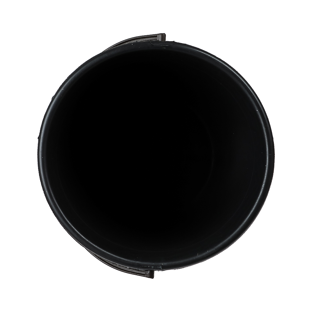 Ведро пластмассовое 10 л, хозяйственное, цвет черный, арт.№ 407-100