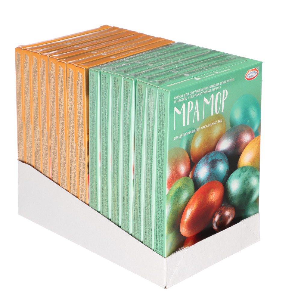 Набор смесей для окрашивания пищевых продуктов "Мрамор"/ "Морская жемчужина", арт hk10418, арт.№ 513-181