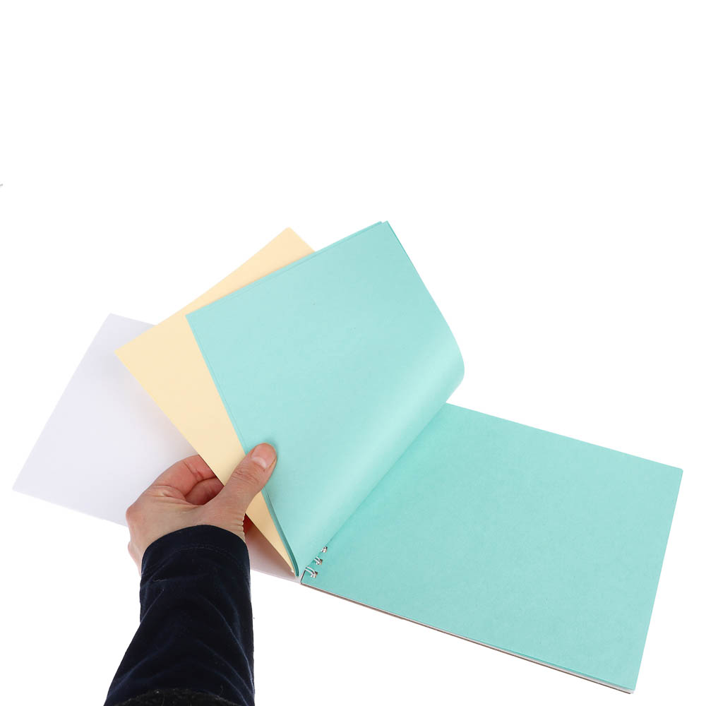 Скетчбук А5 (альбом), жёсткая подложка, спираль, в ассортименте, арт.№ 515-077