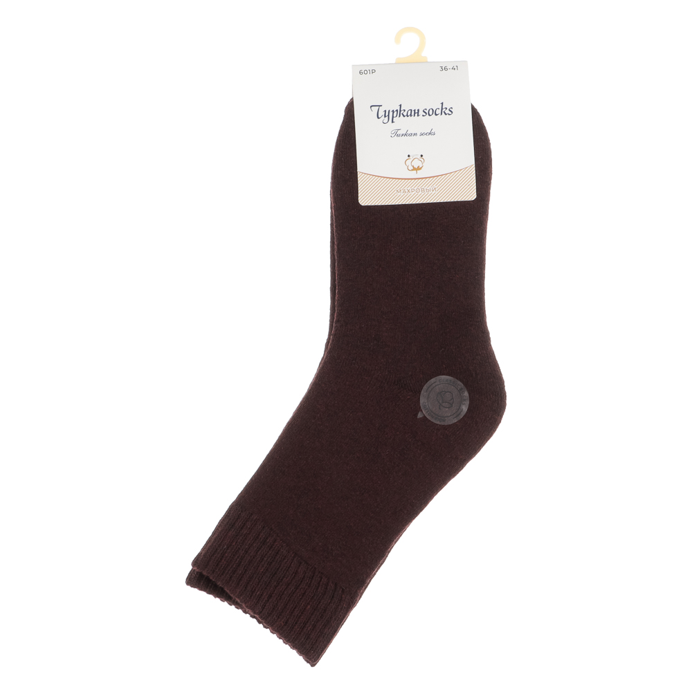 Носки женские махровые тм TURKAN, р.36-41, цвета в ас-те, #RY601P, арт.№ 019-495