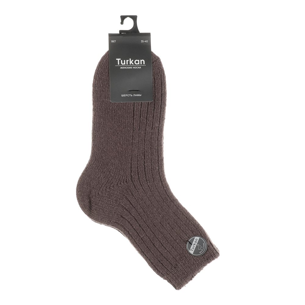 Носки женские "шерсть ламы" тм TURKAN, р.35-40, цвета в ассортименте, #HB867, арт.№ 019-497