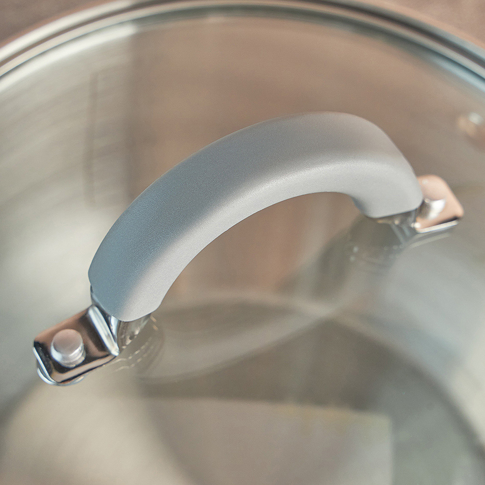 VETTA Вена Кастрюля 20х11,5см. 3,6л. со стекл. крышкой, индукция, арт.№ 822-064