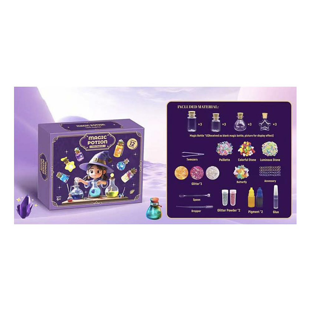 Набор для творчества "Магические зелья", песок, PP, PVC, ХОББИХИТ, арт.№ 283-260