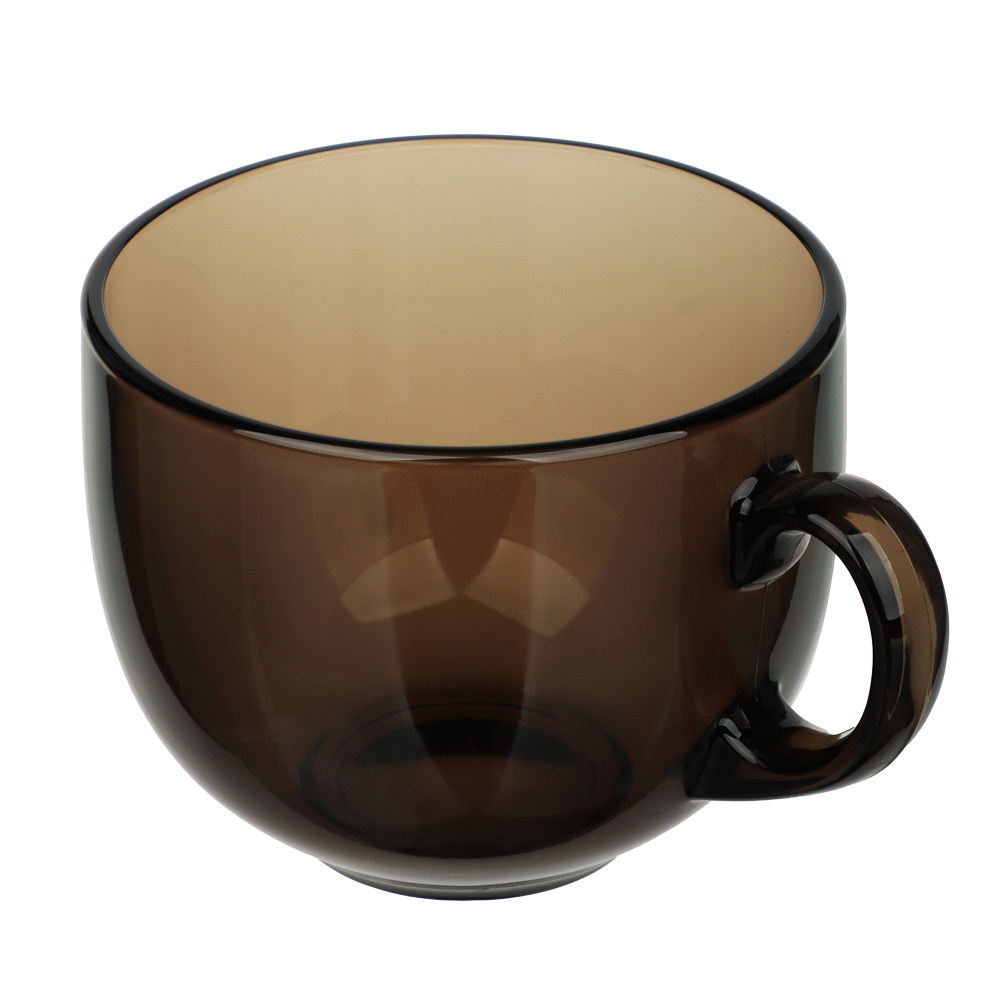 Luminarc Кружка-бульонница Джамбо 500 мл, дымчатое стекло, арт.№ 877-804