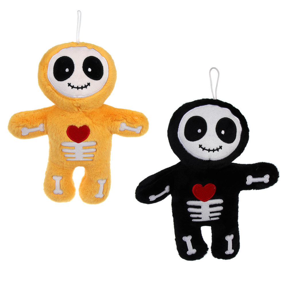 ИГРОЛЕНД Игрушка мягкая "Скелетоша" , 25 см, полиэстер, арт.№ 264-495