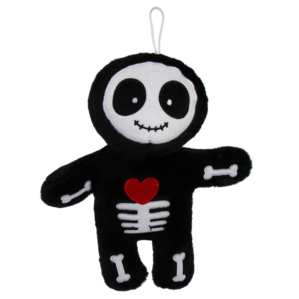 ИГРОЛЕНД Игрушка мягкая "Скелетоша" , 25 см, полиэстер, арт.№ 264-495