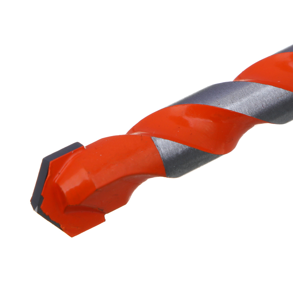 ЕРМАК Сверло универсальное 12мм, 3-хгранный хвостовик, резец bk6, стержень 40Cr, арт.№ 604-091