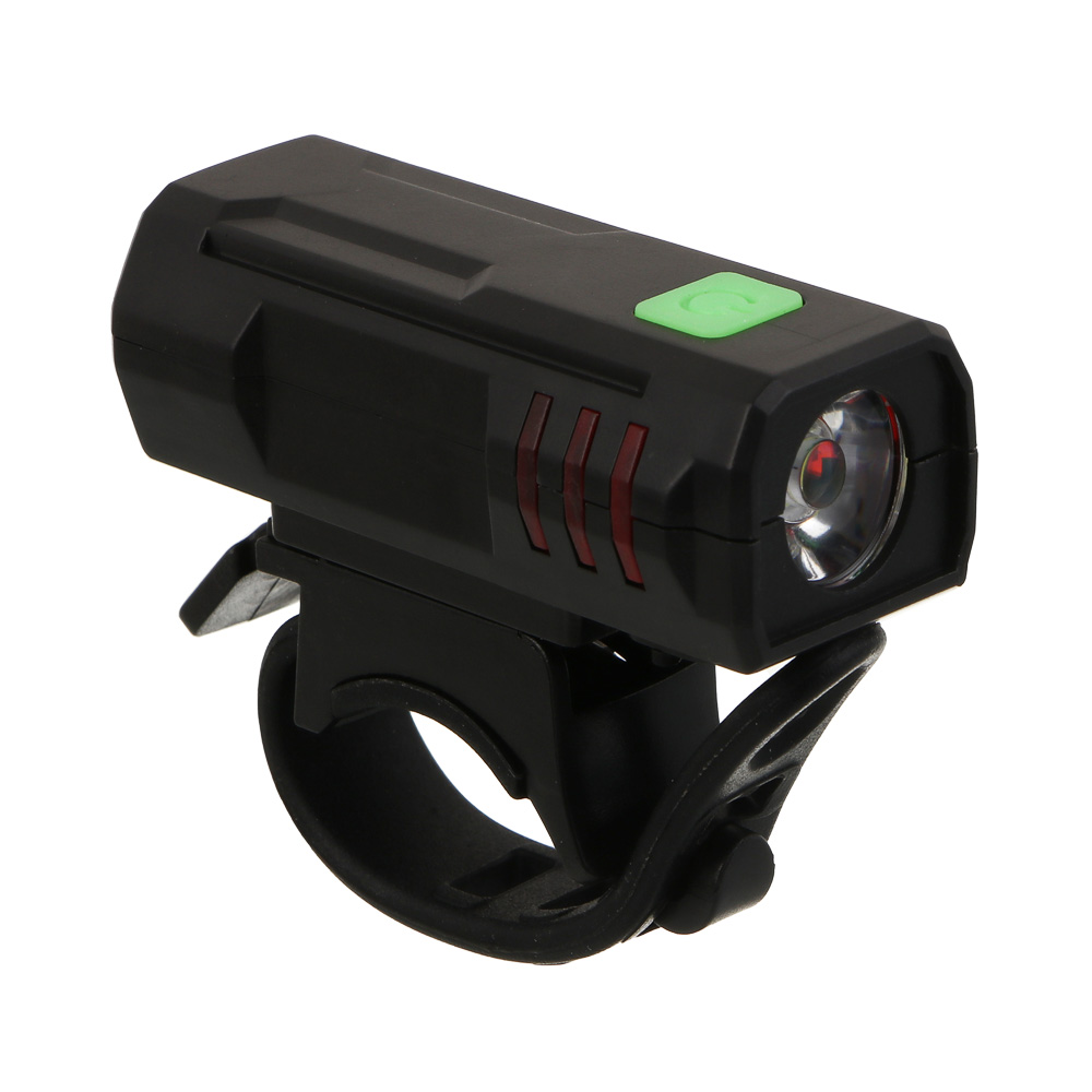 Фонарь велосипедный передний, тм BY SPORT, 3 режима, 1LED, USB, арт.№ 195-010