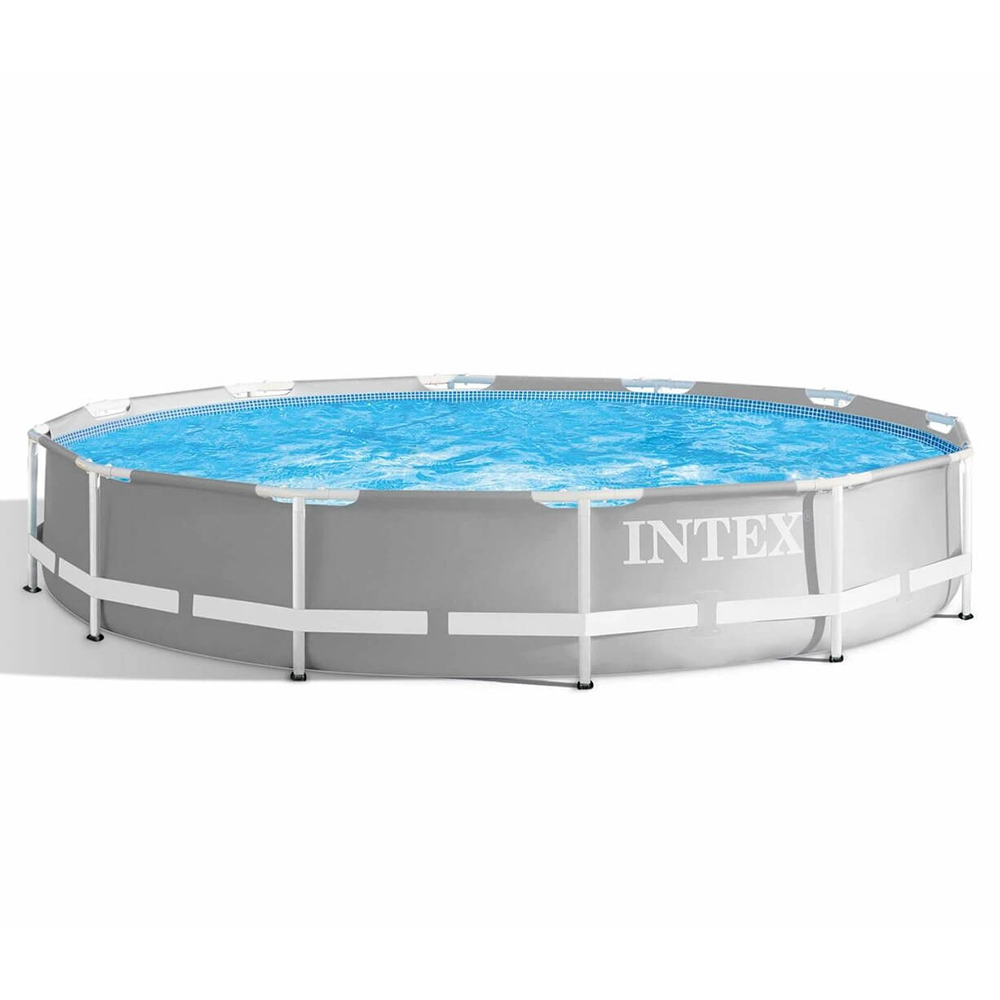INTEX Бассейн каркасный призматический, 366x76см, сталь, ПВХ, 26710NP, арт.№ 049-019