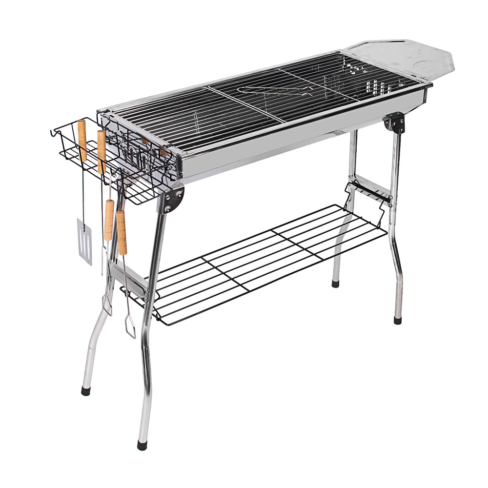 Мангал тм GRILLBOOM, нержавеющая сталь, 73х70х33 см, арт.№ 103-087