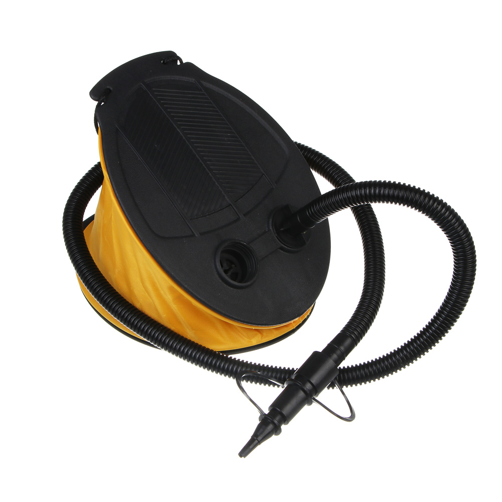 Насос ножной, тм BY SPORT, объём 3л, 22см, 3 насадки в комплекте, РР, арт.№ 069-002