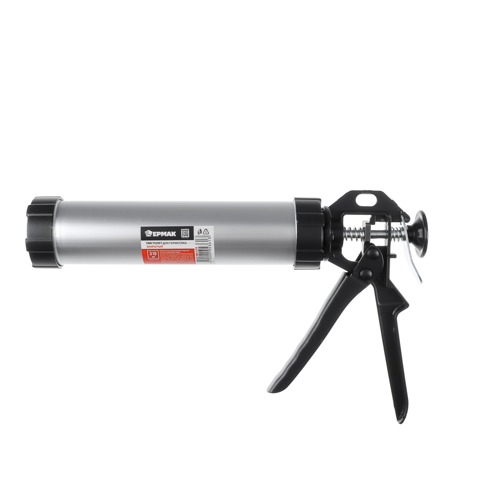 ЕРМАК Пистолет для герметика закрытый, 310мл, алюминиевый корпус — купить в МПР ЕРМАК Пистолет для герметика закрытый, 310мл, алюминиевый корпус, арт.№ 684-078
