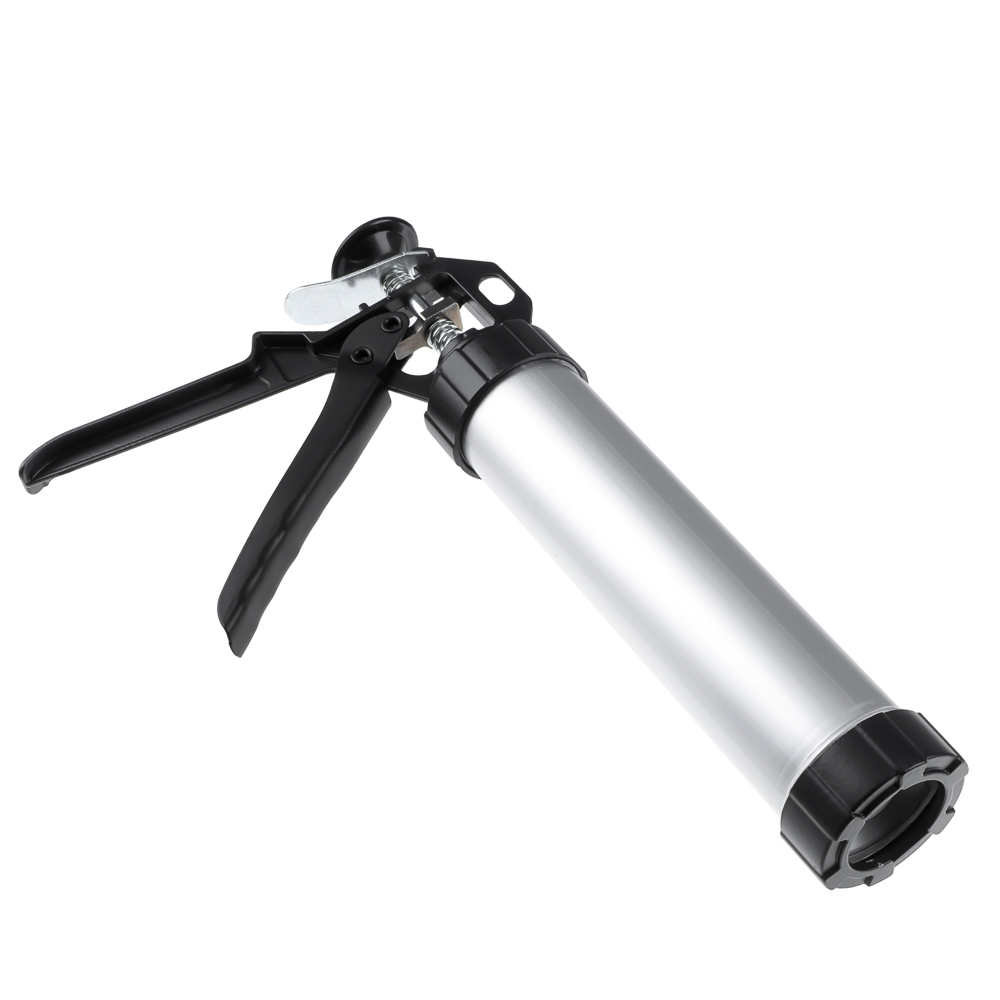 ЕРМАК Пистолет для герметика закрытый, 310мл, алюминиевый корпус, арт.№ 684-078