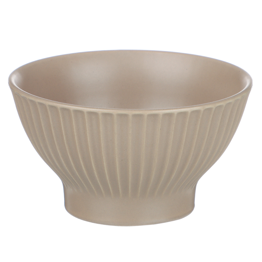 Салатник Лусия тм MILLIMI, 11см, фарфор, кофейный, арт.№ 816-268