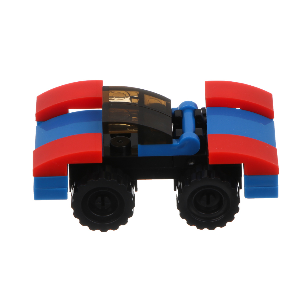 ИГРОЛЕНД Конструктор "Гонки", 13х4х7,5 см, ABS, 6 видов, арт.№ 265-667