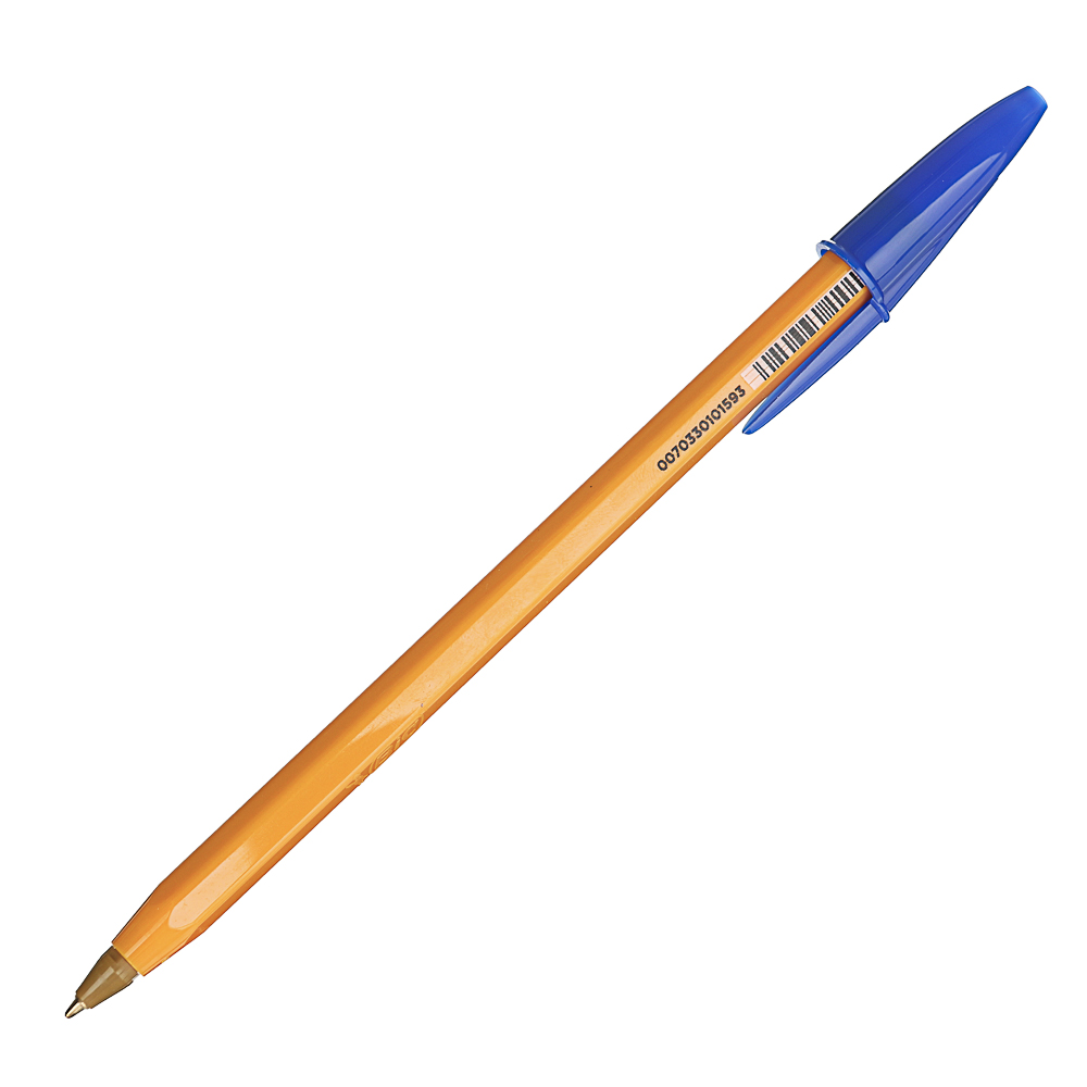 BIC Ручка шариковая синяя "Оранж Ориджинал Файн", 0,3мм, пластик, инд.маркировка, 8099221, арт.№ 627-086