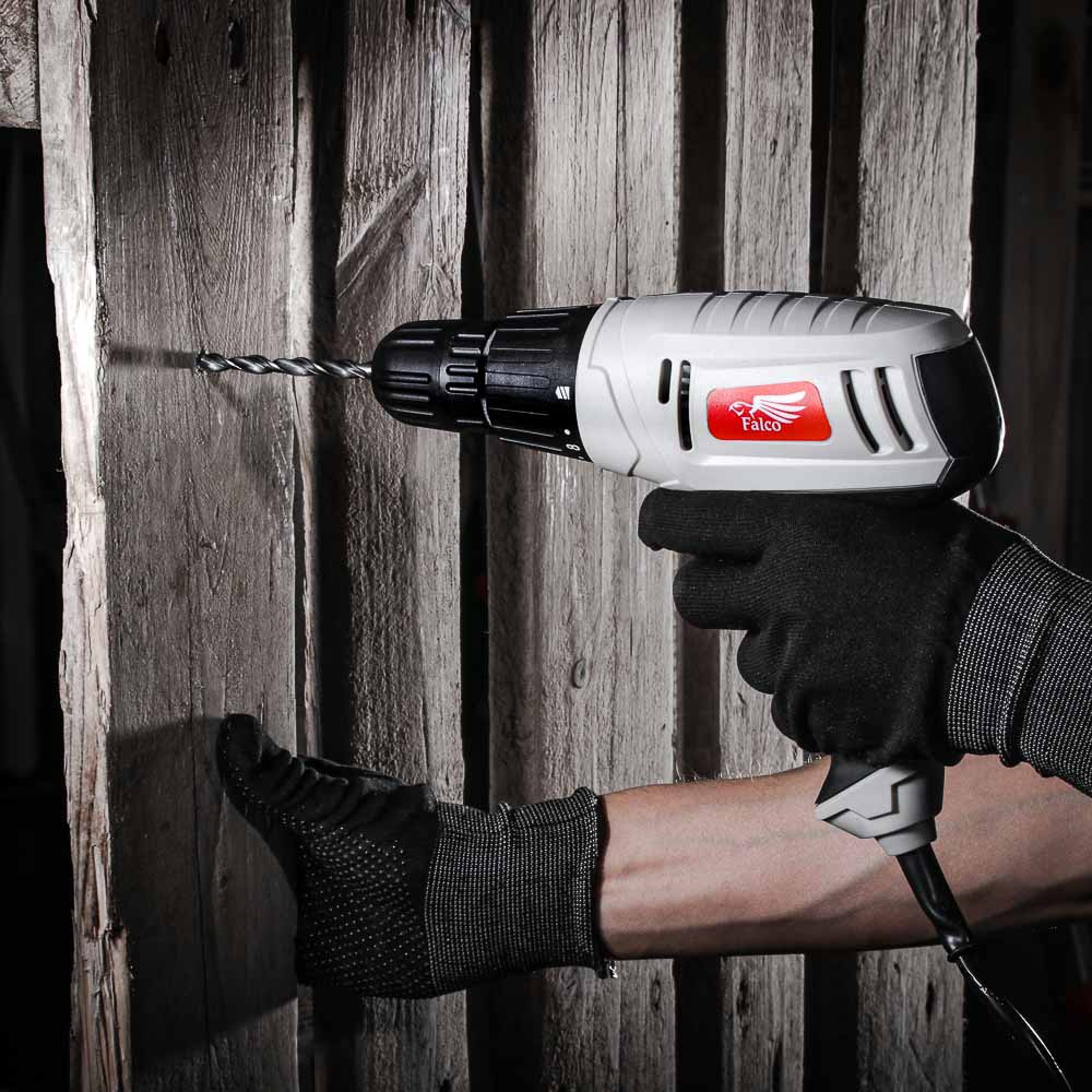 FALCO Дрель-шуруповерт электр. ДШЭ-300, 300 Вт, 0-750 об/мин, арт.№ 646-244