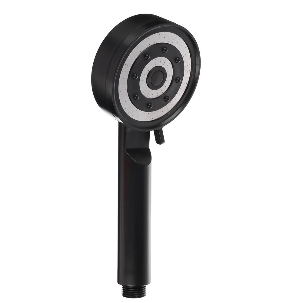 Лейка для душа, 5 режимов, 90мм, черный — купить в МПР Лейка для душа, 5 режимов, 90мм, черный, арт.№ 582-088