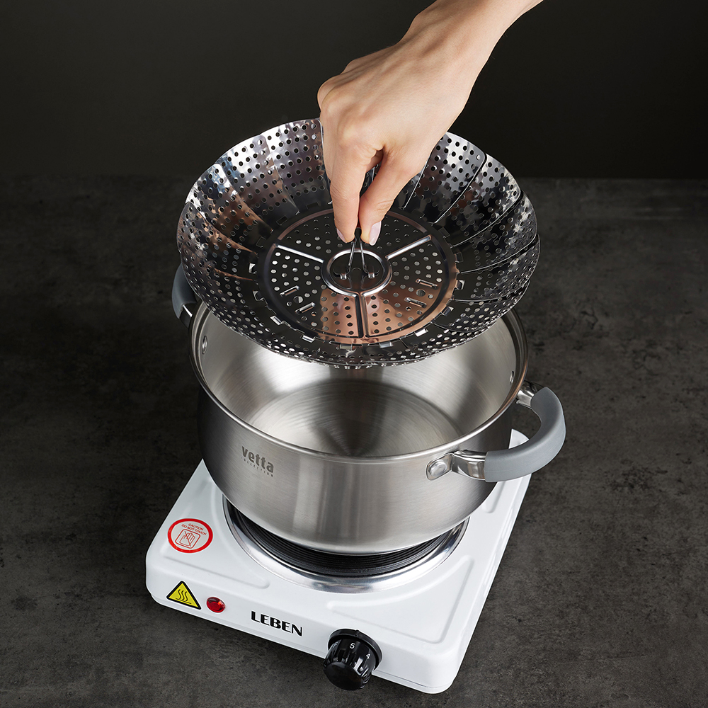 VETTA Подставка для варки на пару, d=13-23см, нержавеющая сталь, арт.№ 822-198