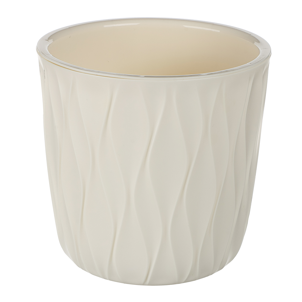 Горшок для цветов с дренажной вставкой Desert 3,6л, d182мм, h177мм, микс цветов, арт.№ 164-417