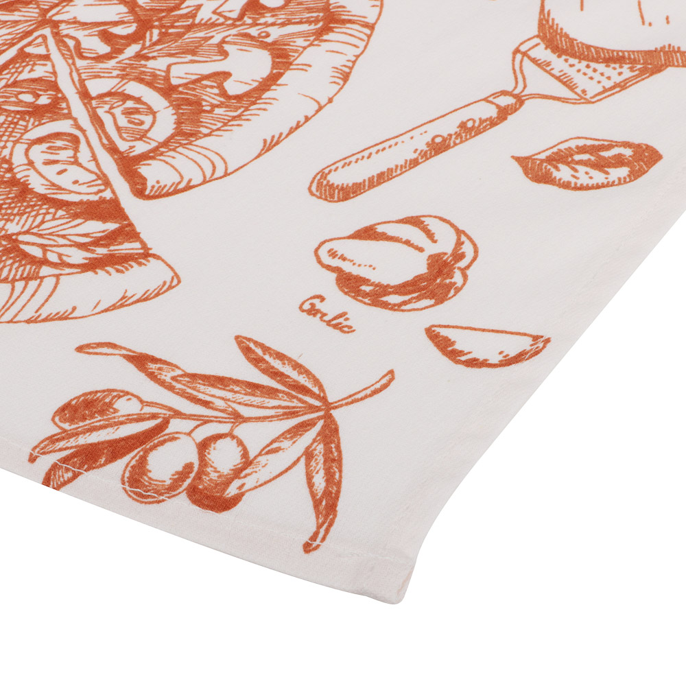 Полотенце кухонное, 35х60см, 100% хлопок, Spany, Pizza, арт.№ 434-175