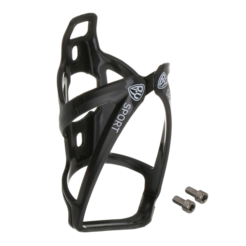 Держатель для бутылки велосипедный, тм BY SPORT, пластиковый, черный, арт.№ 195-167