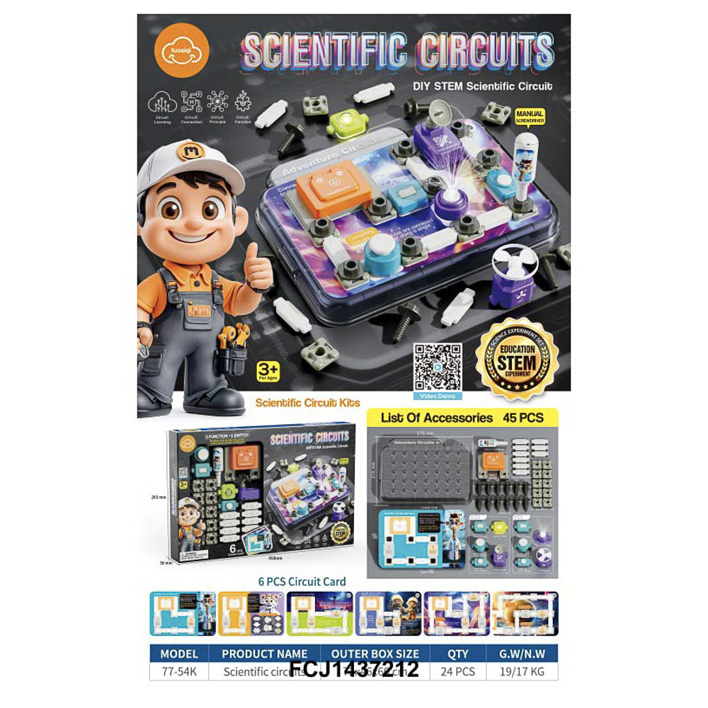 Набор для научных экспериментов "Увлекательная физика", PP, ABS, ИГРОЛЕНД, арт.№ 283-263