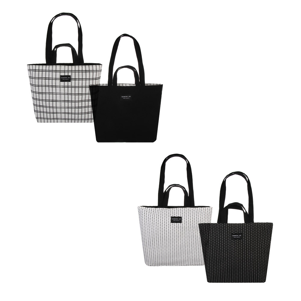 Сумка двухслойная тм VETTA, с двумя ручками, 42x33x10 см, 80% хлопок, 20% полиэстер, арт.№ 467-267