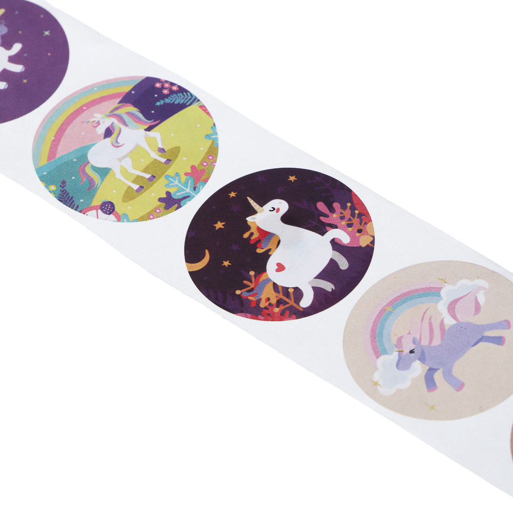 Наклейки для подарков, 500 наклеек, 2,5см, 3 вида, арт.№ 503-567