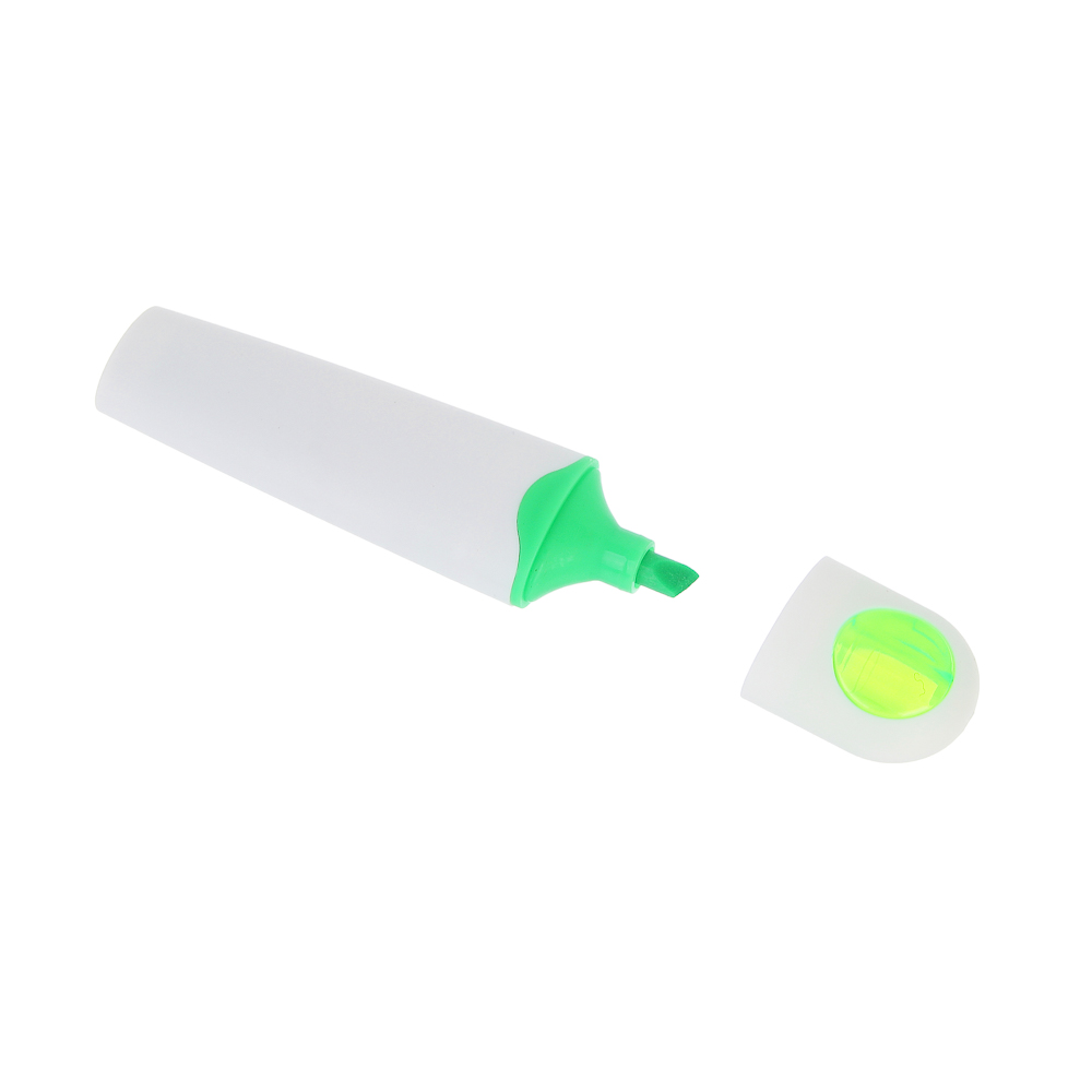 Маркер-выделитель, колпачок прозрачный, 6 цветов, арт.№ 613-136