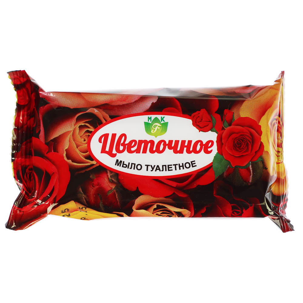 Мыло твердое Цветочное, флоу-пак, 100 г, арт.№ 952-131