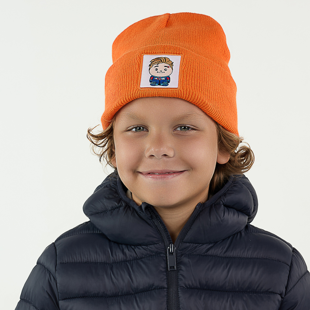 BY Русские Супергерои Шапка детская с вышивкой, р-р 52-54, 6 дизайнов, СЗШ24-21, арт.№ 314-855