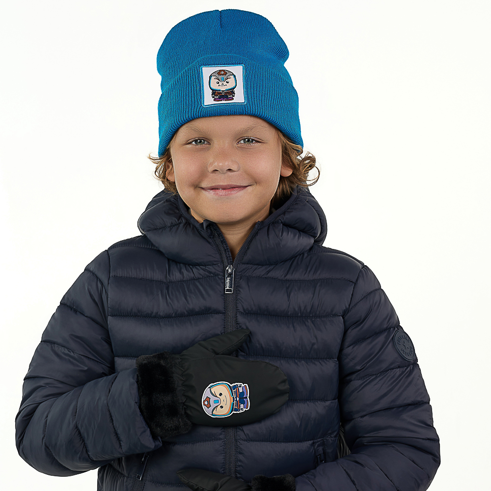 BY Русские Супергерои Шапка детская с вышивкой, р-р 52-54, 6 дизайнов, СЗШ24-21, арт.№ 314-855