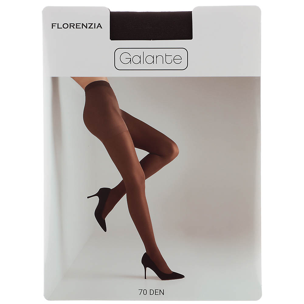 GALANTE Florenzia Колготки 70 DEN с шортиками, 84% полиамид, 16%эластан, размер 3, цвет кофейный, арт.№ 048-101