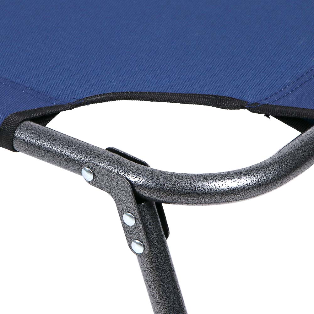 РУССО ТУРИСТО Раскладушка туристическая, до 100кг, 175х55х29см, оксфорд 600D, сталь d22мм, арт.№ 121-106