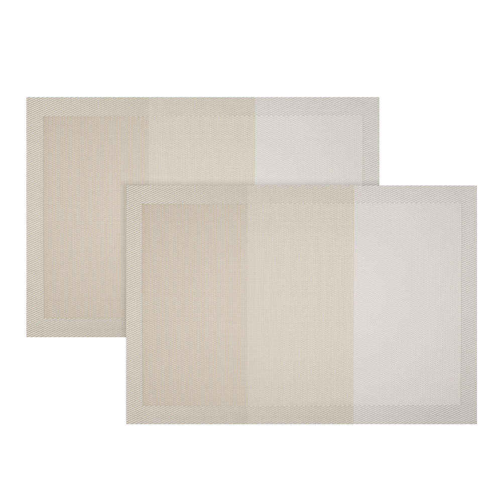 Набор салфеток сервировочных ПВХ, 2шт, 30x45см, "Богема", арт.№ 890-379