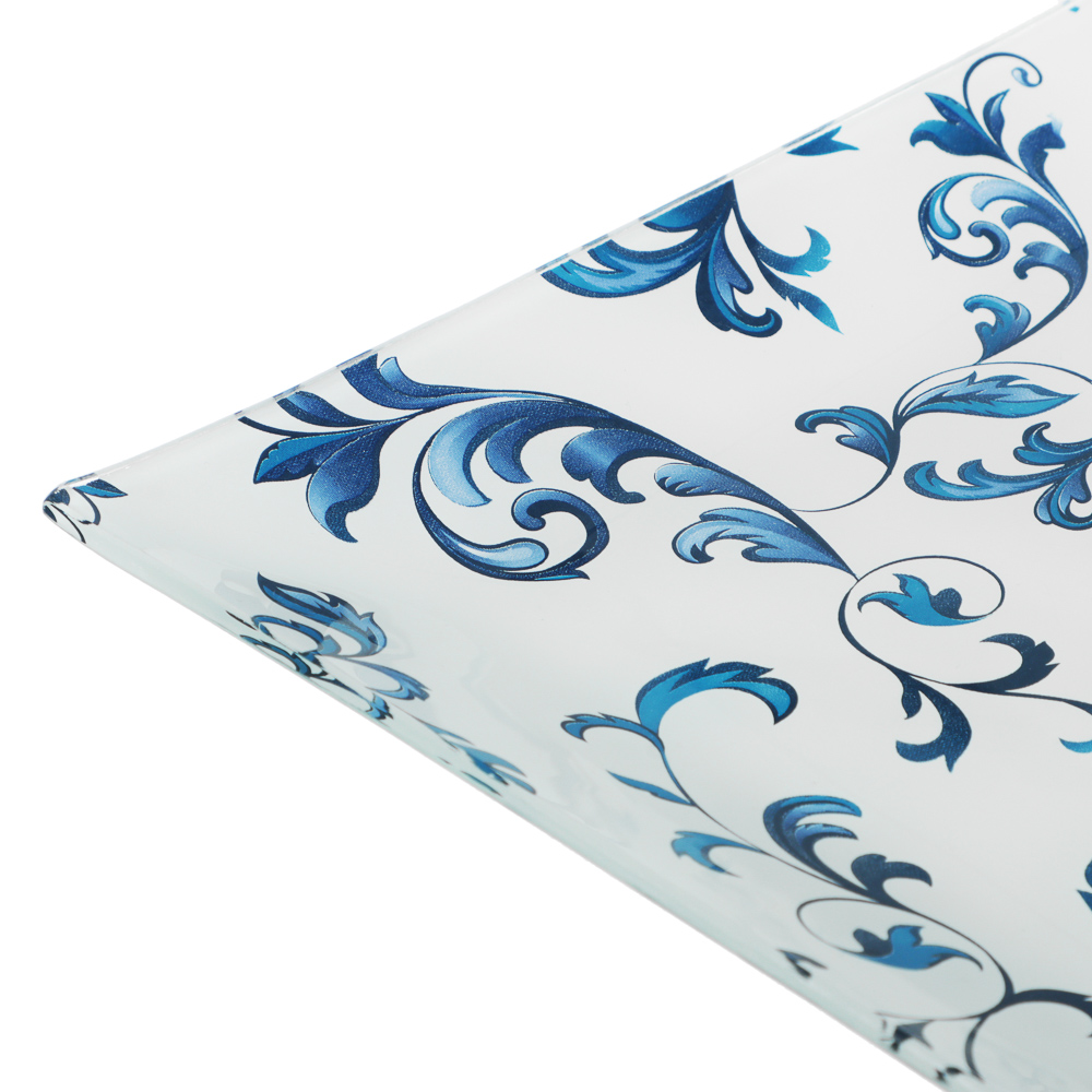 Узоры Блюдо квадратное 20см, стекло, арт.№ 820-648