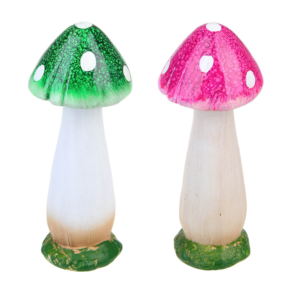 INBLOOM Фигура садовая Гриб 8.5x8x22см, глина, арт.№ 162-290