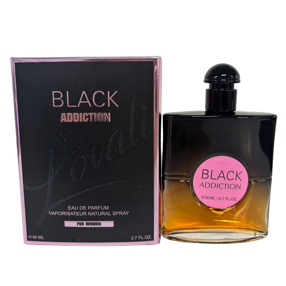 ЮниLook Парфюмерная вода женская Black addiction, 80 мл, арт.№ 313-349
