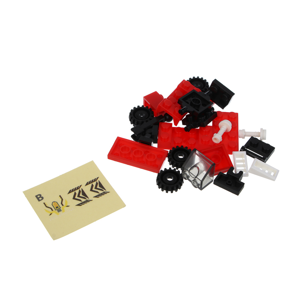 ИГРОЛЕНД Конструктор "Городские машинки" 8 в 1, 8х3,5х11 см, ABS, арт.№ 265-674