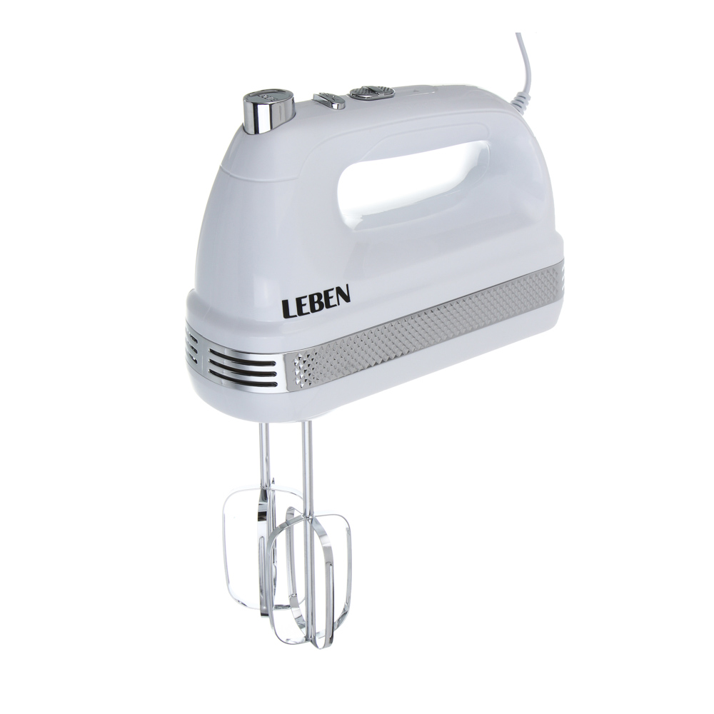 LEBEN Миксер электрический 800 Вт, 5 скоростей + режим "TURBO", арт.№ 269-066