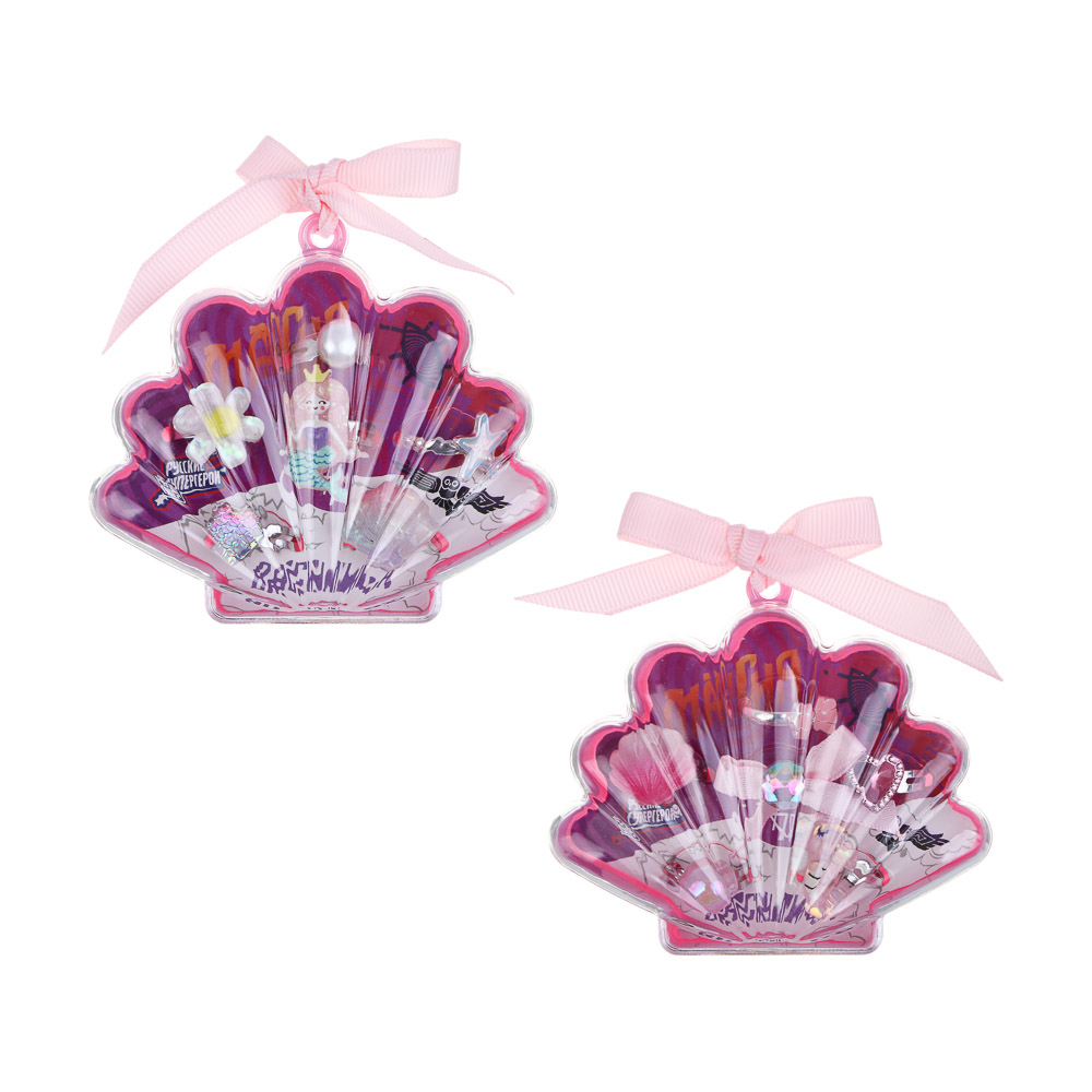 Набор детских колец BY Русские супергерои 6 шт, пластик, металл, р-р универсальный, 2 дизайна, арт.№ 316-377