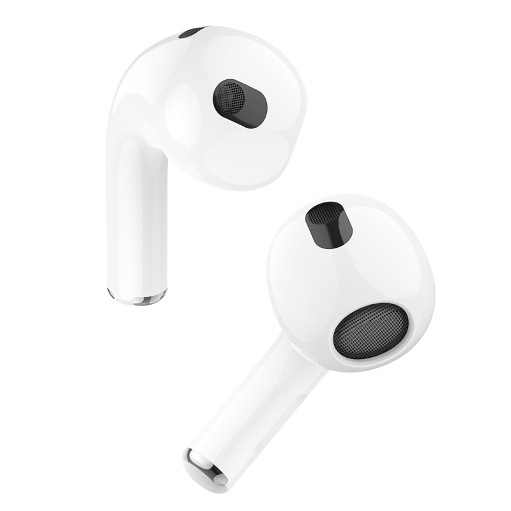 Наушники беспроводные TWS hoco. модель EW43, вкладыши, 300/40мАч, BT5.3, цвет: белый, арт.№ 410-114