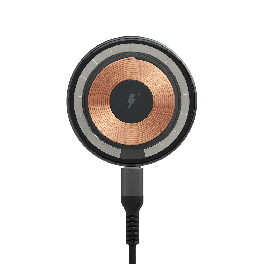 PRILUCHNIY Беспроводное зарядное устройство MAG, магнитное крепление, 15W, кабель 1м, TYPE-C, арт.№ 916-316