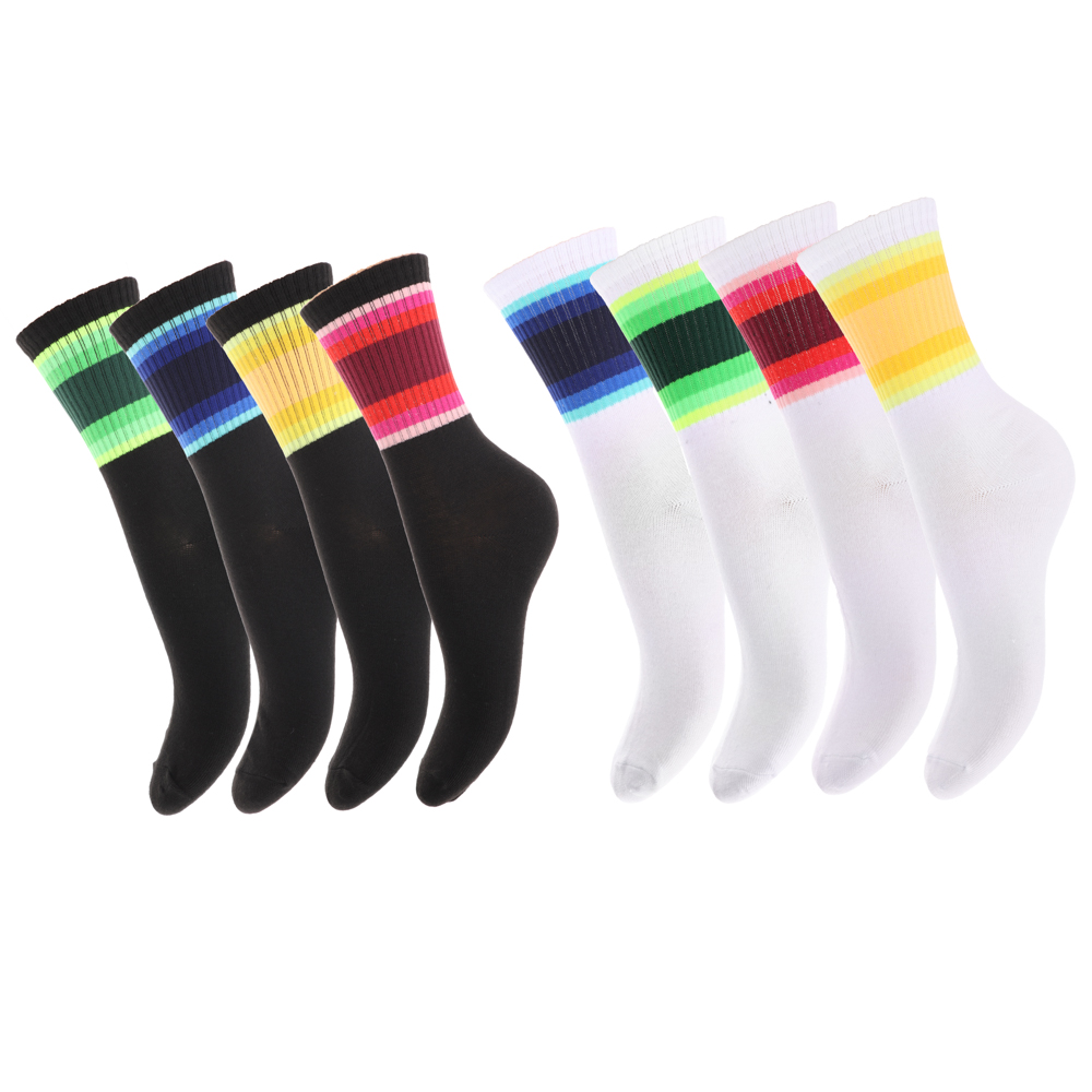GALANTE Носки женские, р.23-25, 85% хлопок, 10% полиэстер, 5% спандекс, разноцветные, #28, арт.№ 019-413