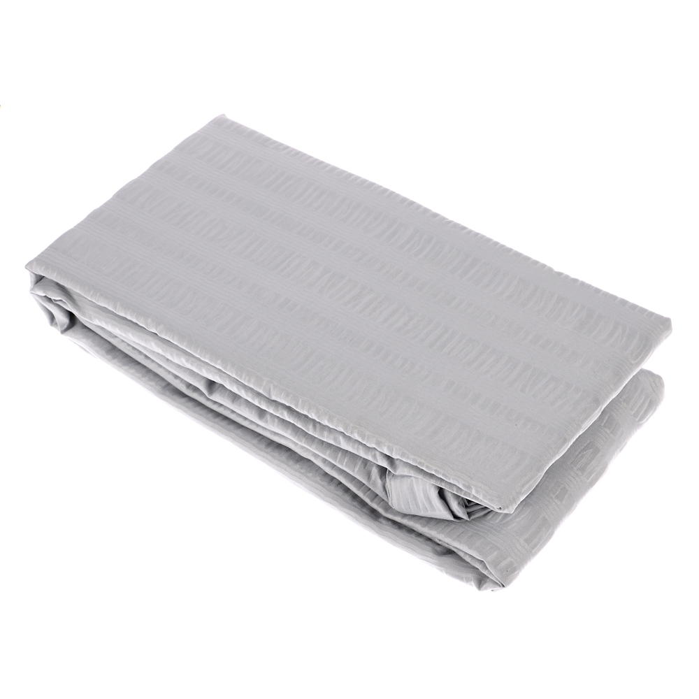 Штора для ванной 180х200см SWANNY, GRANIT5, светло-серый, полиэстер, SWC-80-24-LGR, арт.№ 461-646