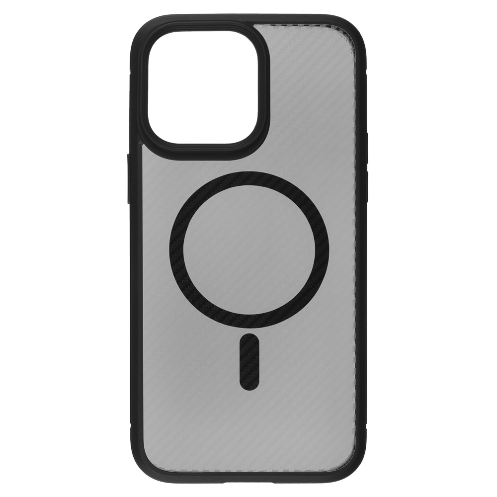 ВСЁГАЗИН Чехол для смартфона MS Карбон, iP - 14 pro max, ms, черный, арт.№ 470-278