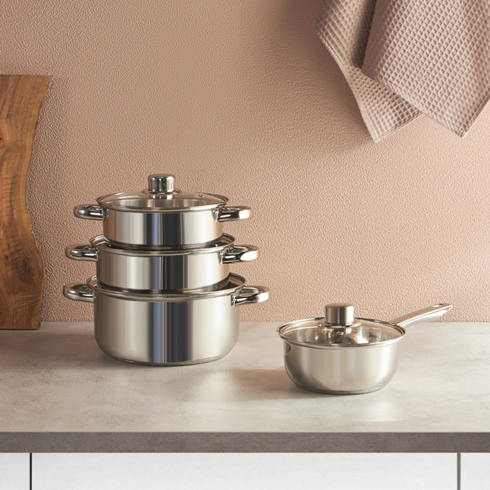 Джерси Ковш с крышкой 1,2л, 16х8,0см, арт.№ 822-077