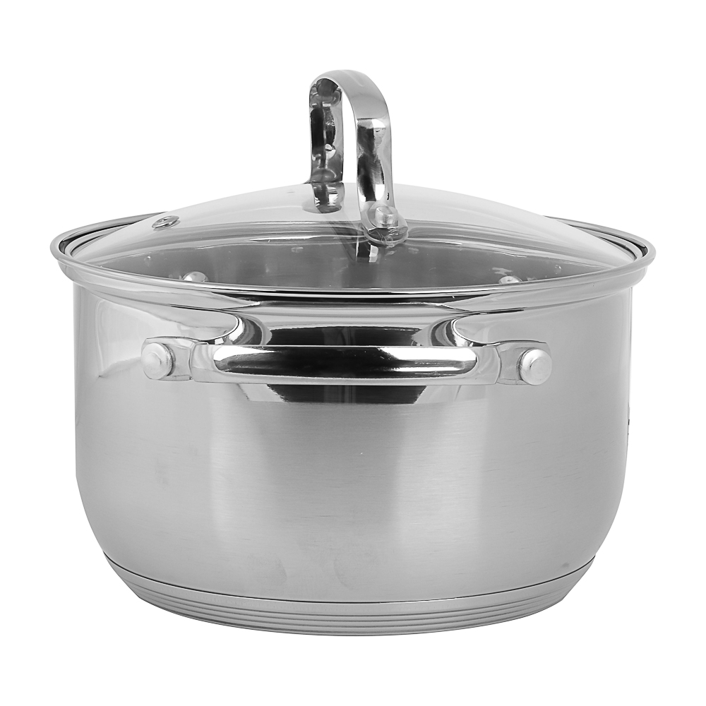 VETTA Берн Кастрюля 18х11см. 2,6л. со стекл. крышкой, индукция, арт.№ 822-100